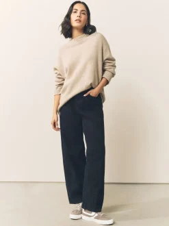 Sneakers*Next - Forever Comfort® Suede Side Stripe Skater Lace Up Trainers Mokkabruin