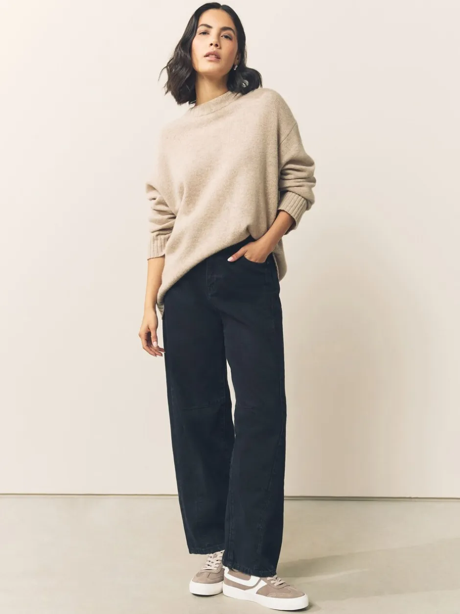 Sneakers*Next - Forever Comfort® Suede Side Stripe Skater Lace Up Trainers Mokkabruin