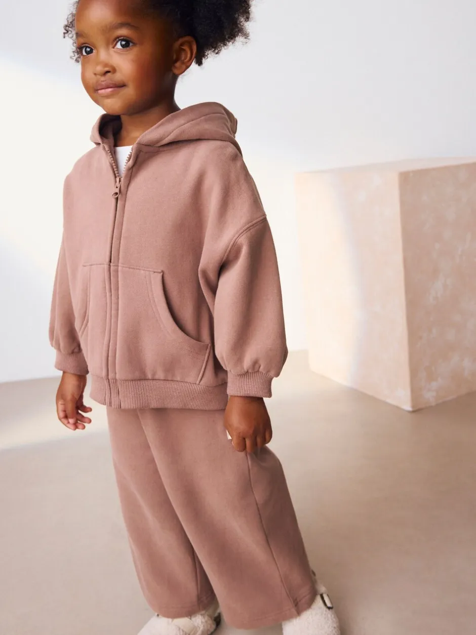 Sweaters En Hoody´S|Next Mokkabruin - Hoodie met ritssluiting (3 mnd-7 jr)
