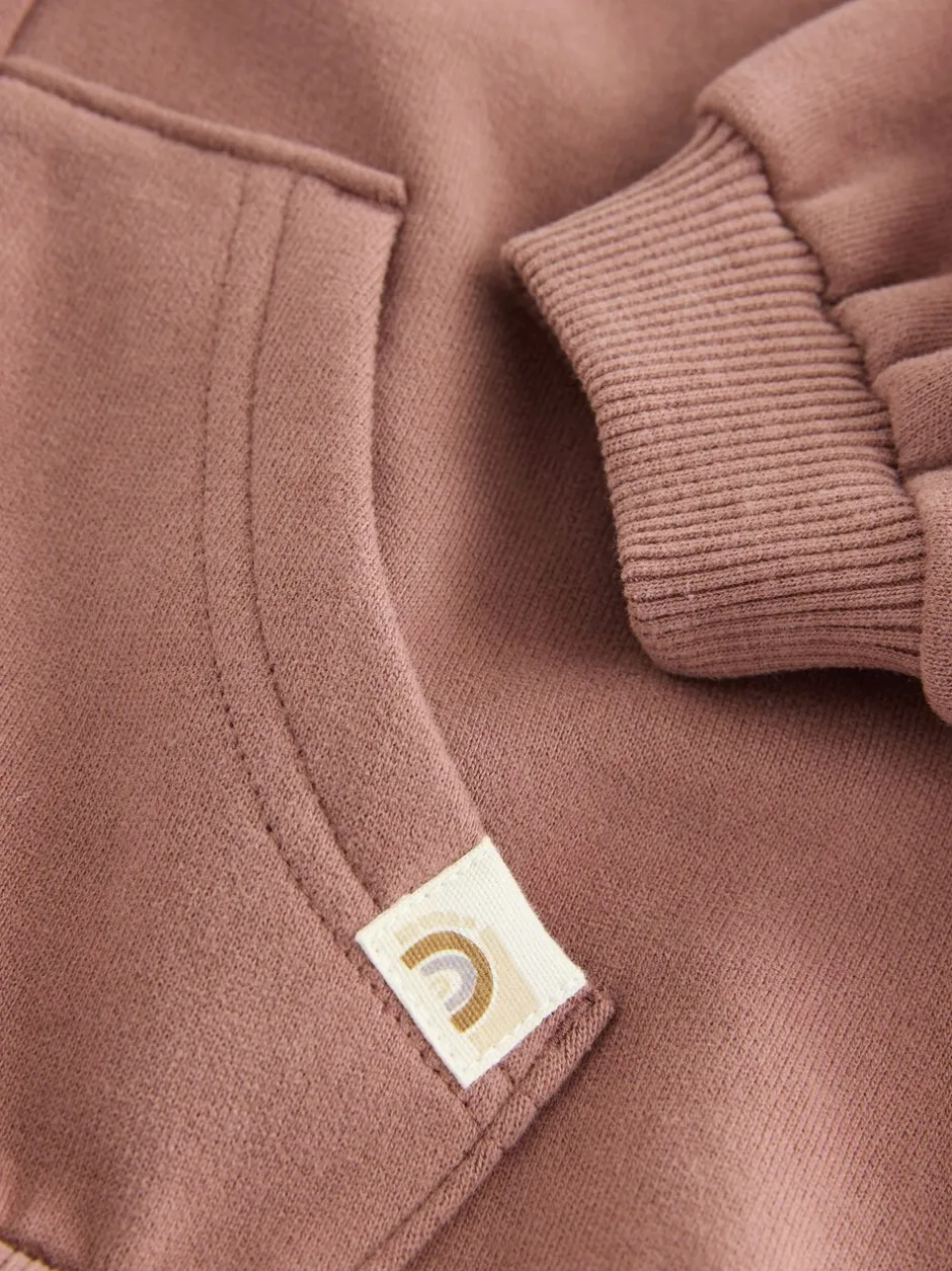 Sweaters En Hoody´S|Next Mokkabruin - Hoodie met ritssluiting (3 mnd-7 jr)