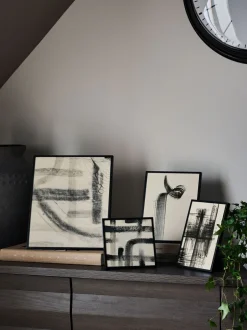 Fotolijsten|Next Monaco Metal Photo Frame Zwart