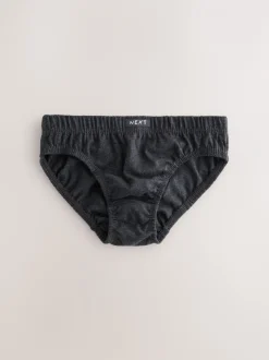 Ondergoed*Next - 100% katoenen slip verpakking van 7 (1,5 - 16 jr) Monochroom