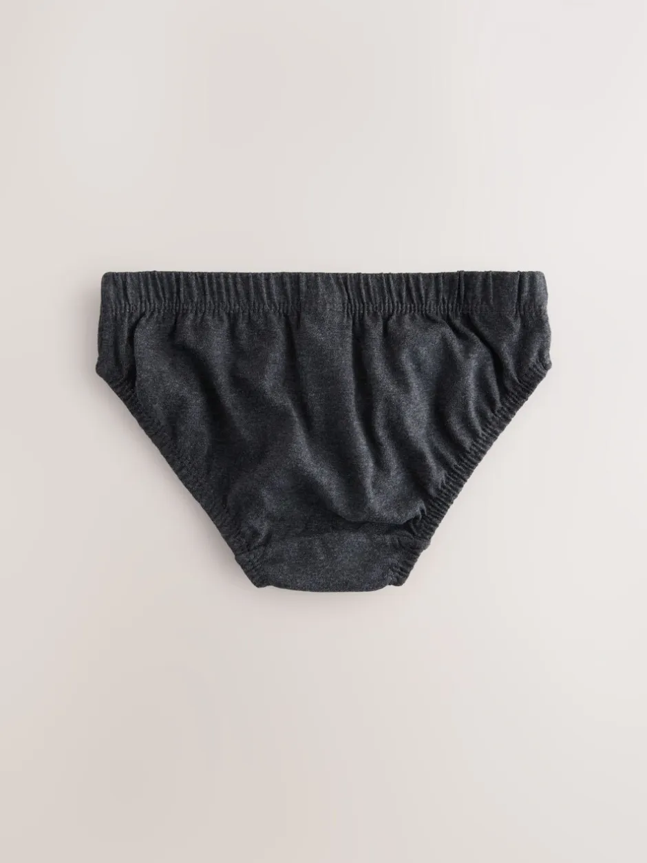 Ondergoed*Next - 100% katoenen slip verpakking van 7 (1,5 - 16 jr) Monochroom