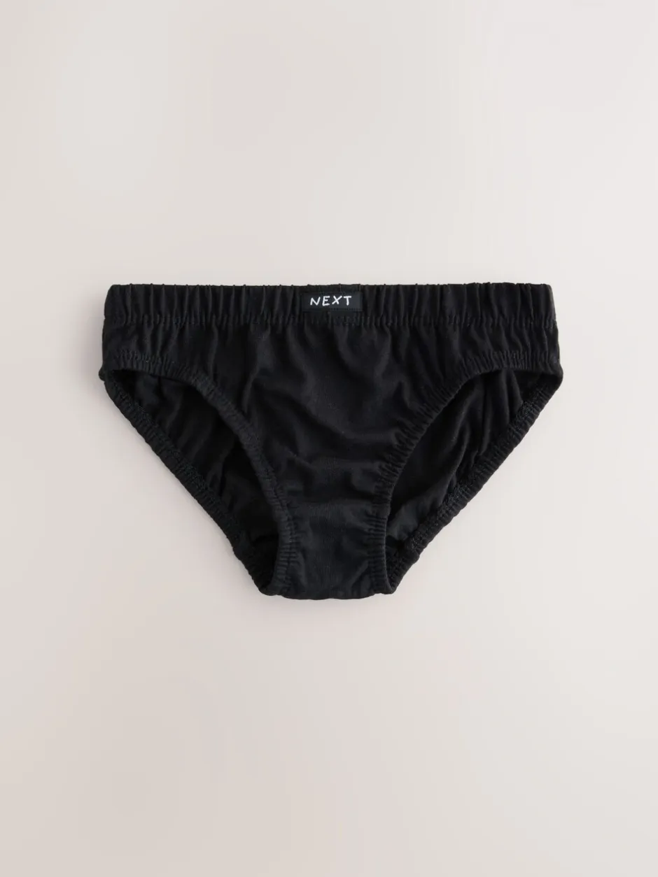 Ondergoed*Next - 100% katoenen slip verpakking van 7 (1,5 - 16 jr) Monochroom