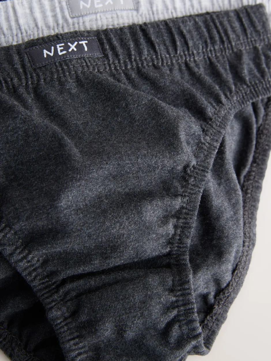 Ondergoed*Next - 100% katoenen slip verpakking van 7 (1,5 - 16 jr) Monochroom
