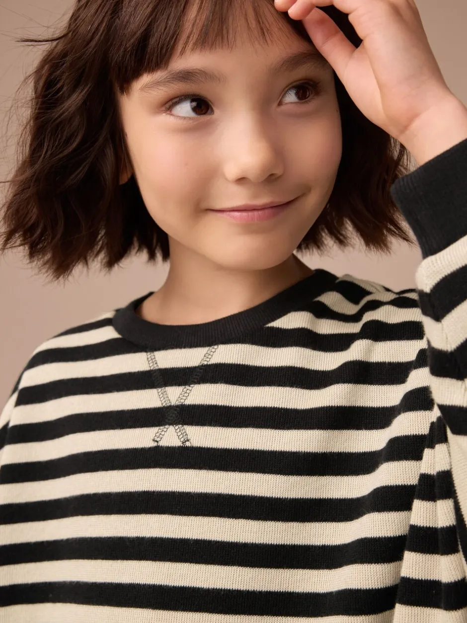 Sweaters En Hoody´S|Next Monochroom - Oversized Cosy Rib Sweatshirt (9mths-16yrs)