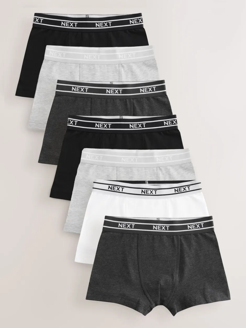 Ondergoed*Next Monochroom - Verpakking van 7 trunks (2-16jr)