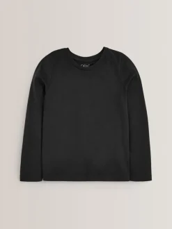 T-Shirts*Next Monochroom - Verpakking van 3 basis T-shirts met lange mouwen (3-16jr)
