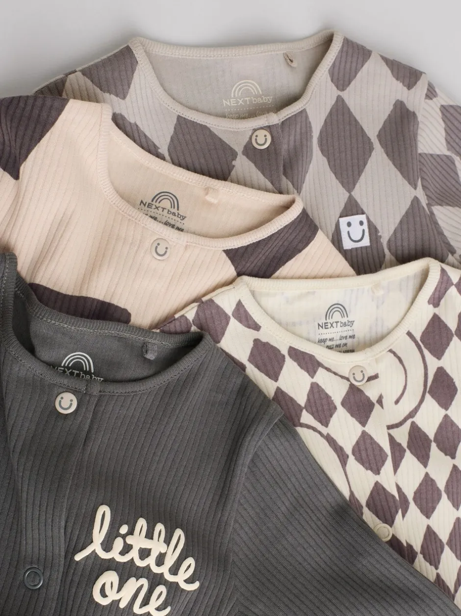 Multipacks|Babypakjes En Babypyjama's*Next - Verpakking van 4 babypyjama's (0 mnd-3 jr) Monochroom