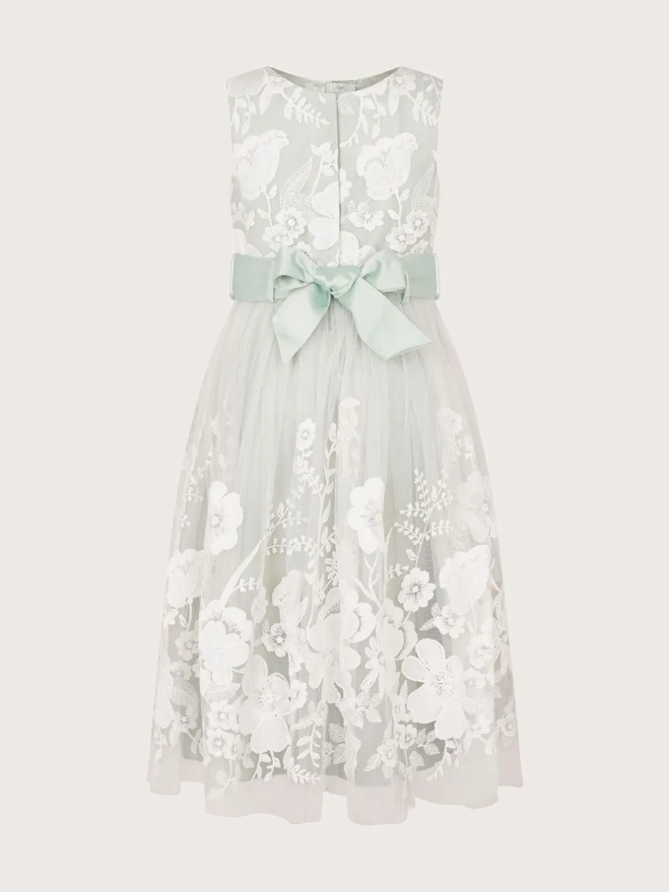 Gelegenheidskleding*Monsoon Alicia Embroidered Lace Maxi Dress