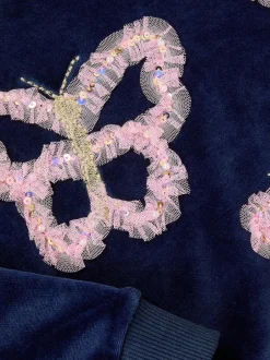 Overhemden En Blouses*Monsoon Butterfly Embellished Top