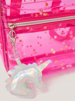 Tassen*Monsoon Clear Unicorn Backpack