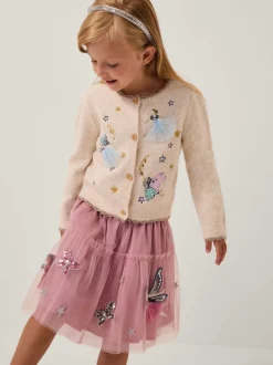 Gebreide Kleding*Monsoon Fairy Star Embroidered Cardigan
