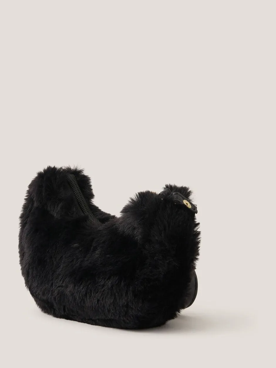 Tassen|Monsoon Fluffy Cat Cross-Body Bag