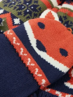 Mutsjes En Antikrabwantjes|Mutsen, Handschoenen En Sjaals|Monsoon Fox Bobble Hat & Gloves Set