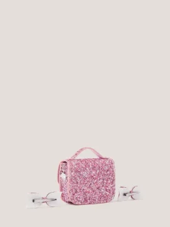Tassen|Monsoon Glitter Satchel Bag & Hair Clips Set