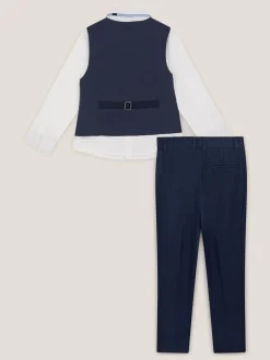 Gelegenheidskleding|Kostuums En Herenvesten*Monsoon Harry 4-Piece Herringbone Suit with Tie