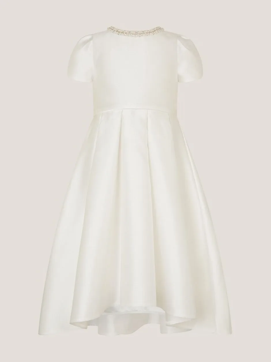 Gelegenheidskleding|Jurken|Monsoon Isabella Short Sleeve Pearl Effect Embellished Dress