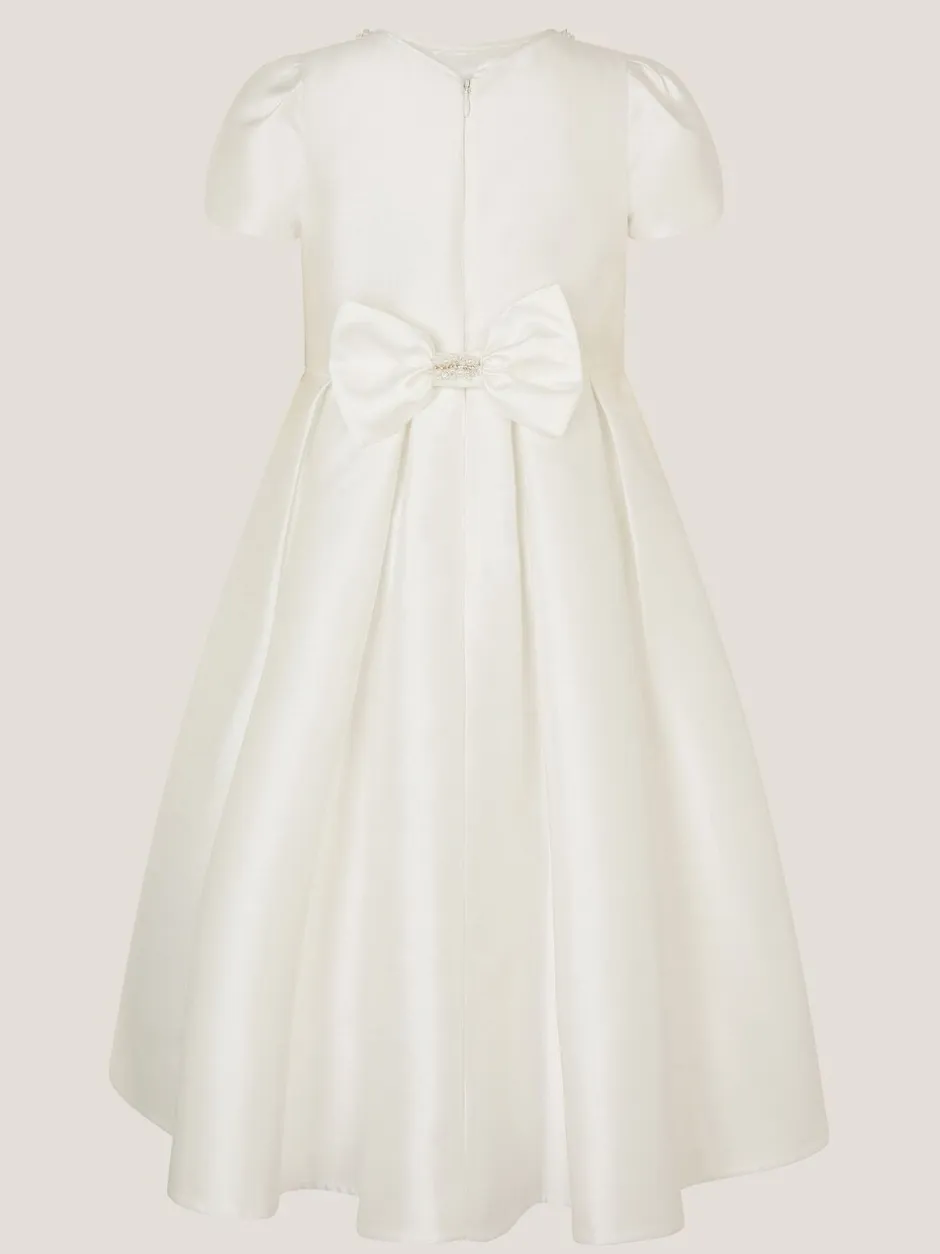 Gelegenheidskleding|Jurken|Monsoon Isabella Short Sleeve Pearl Effect Embellished Dress