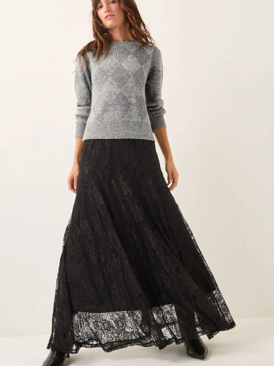 Rokken|Monsoon Luna Lace Maxi Skirt