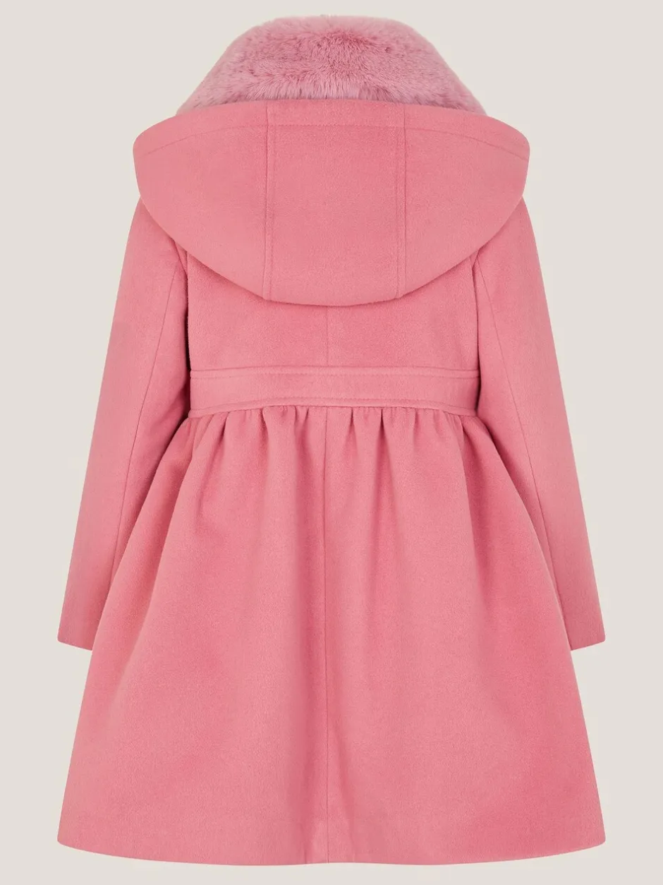 Jassen, Jacks En Kinderwagenpakjes|Jassen En Jacks|Monsoon Natalia Double breasted jas met imitatiekraag