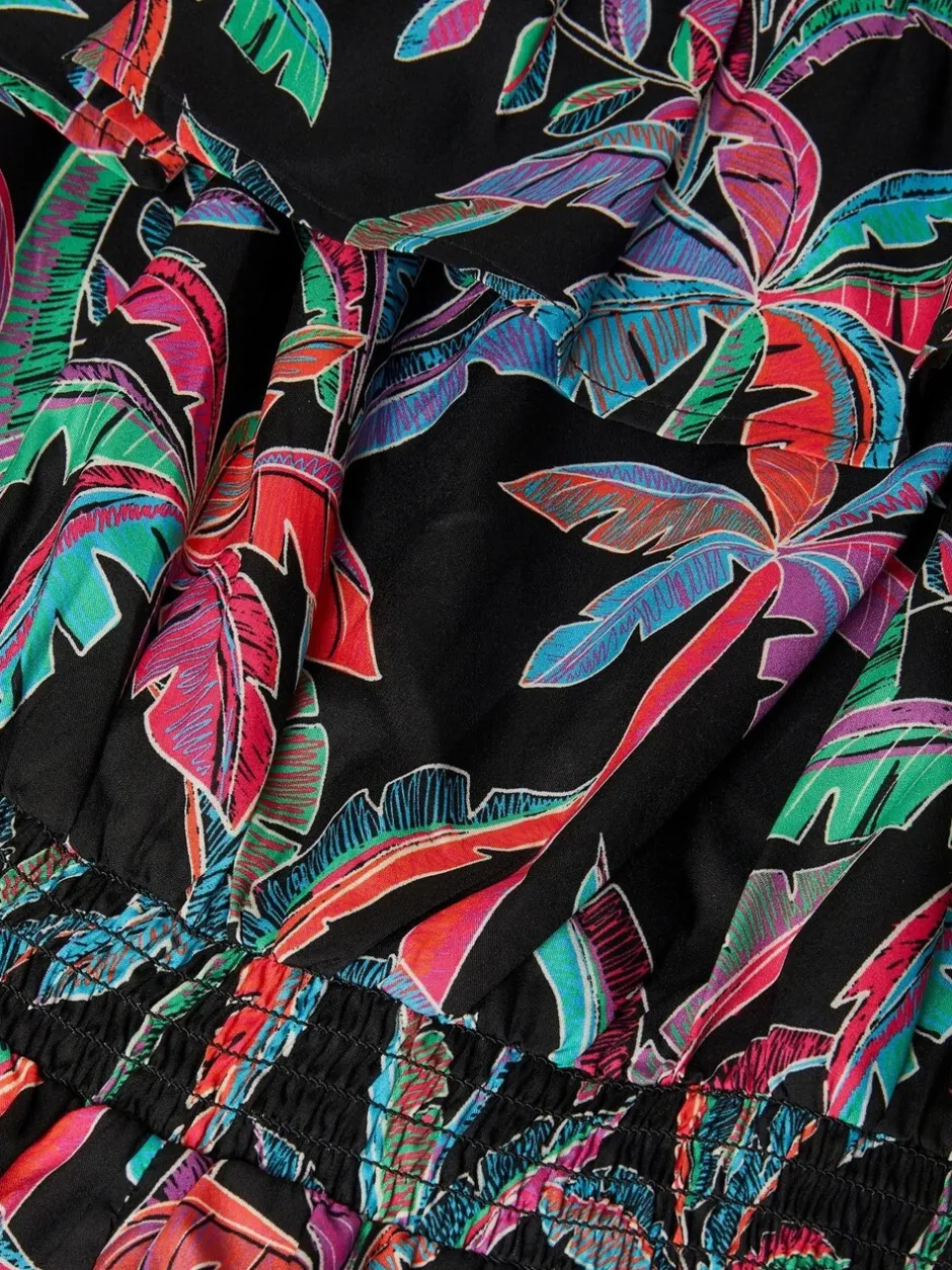 Jumpsuits En Playsuits|Monsoon Neon Tropical Print Playsuit