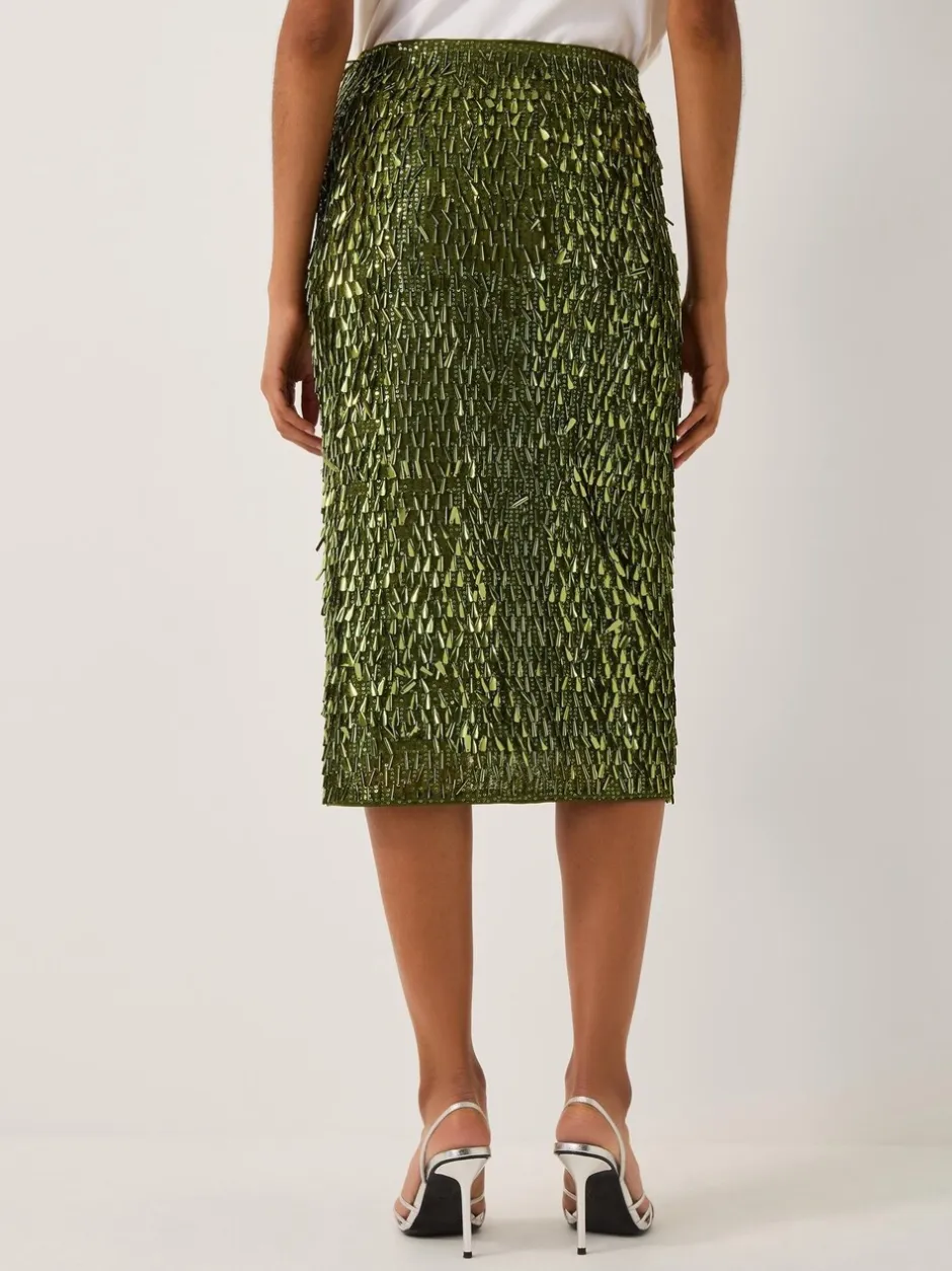Rokken|Monsoon Serenity Sequin Midi Skirt