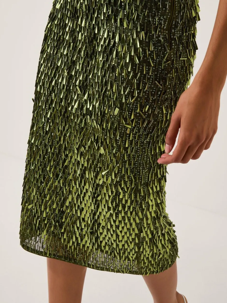 Rokken|Monsoon Serenity Sequin Midi Skirt