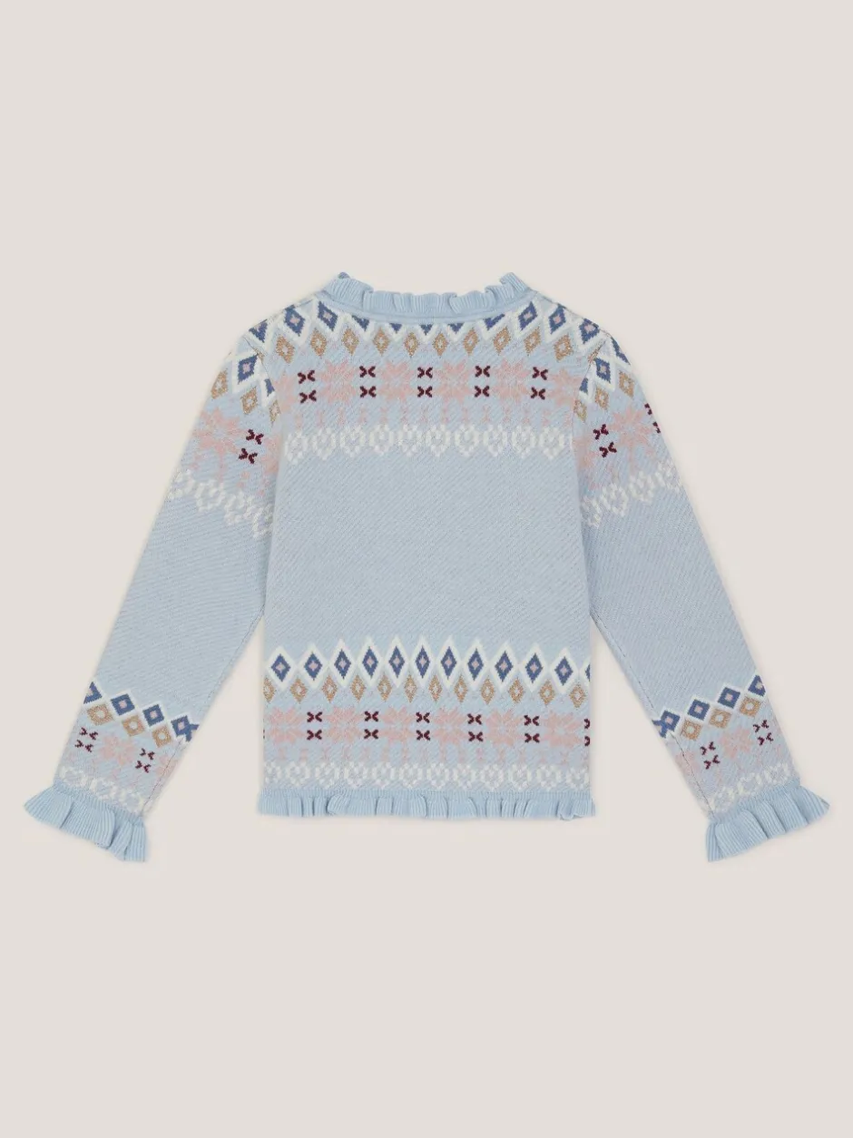 Gebreide Kleding|Monsoon Swallow Fairisle Pattern Cardigan