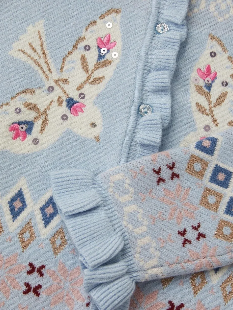 Gebreide Kleding|Monsoon Swallow Fairisle Pattern Cardigan