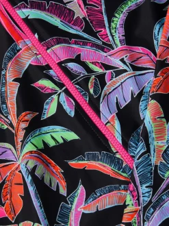 Badkleding|Monsoon Tropical UPF50+ Long Sleeve Swimsuit
