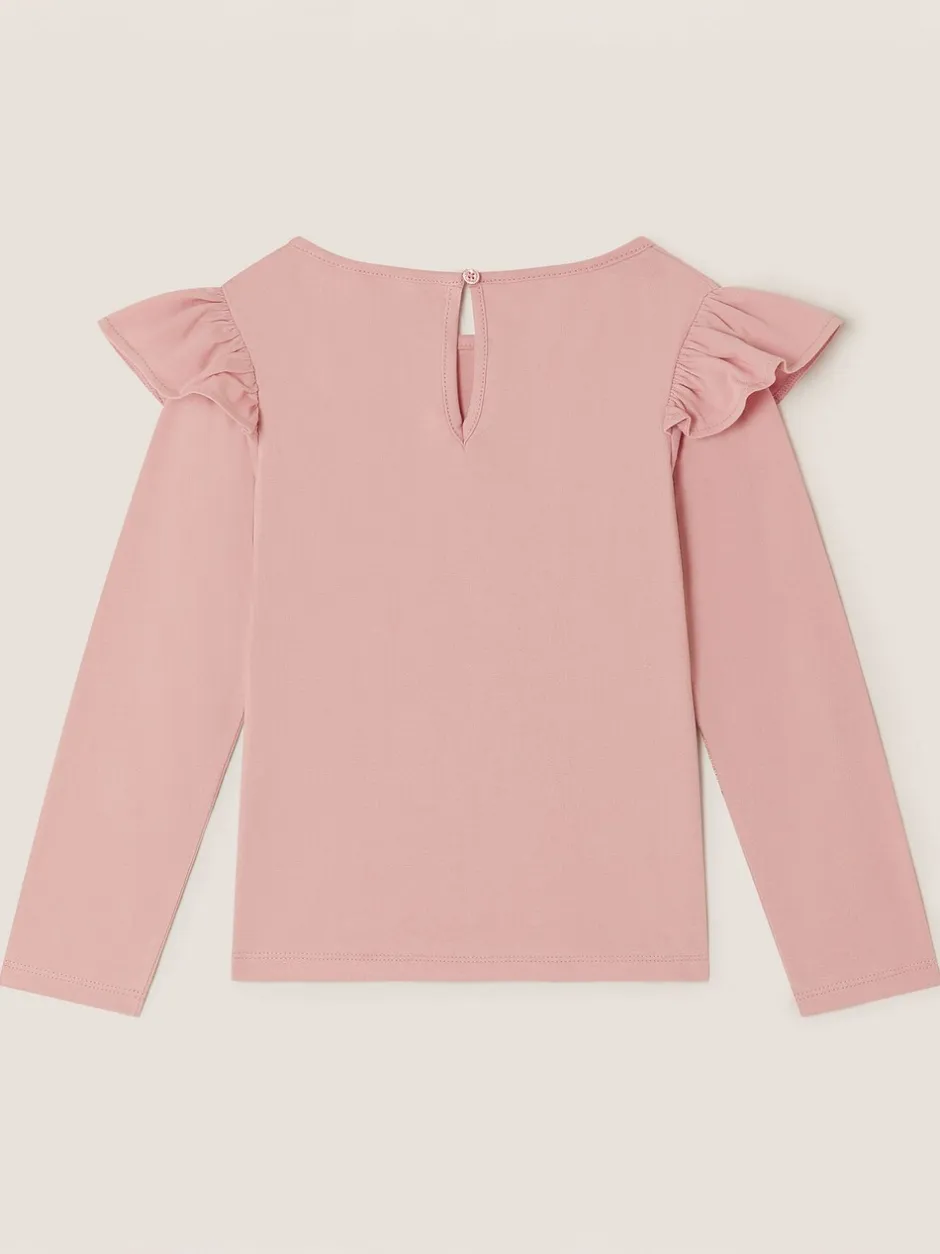Gelegenheidskleding|T-Shirts|Monsoon Unicorn Embellished Long Sleeve Top