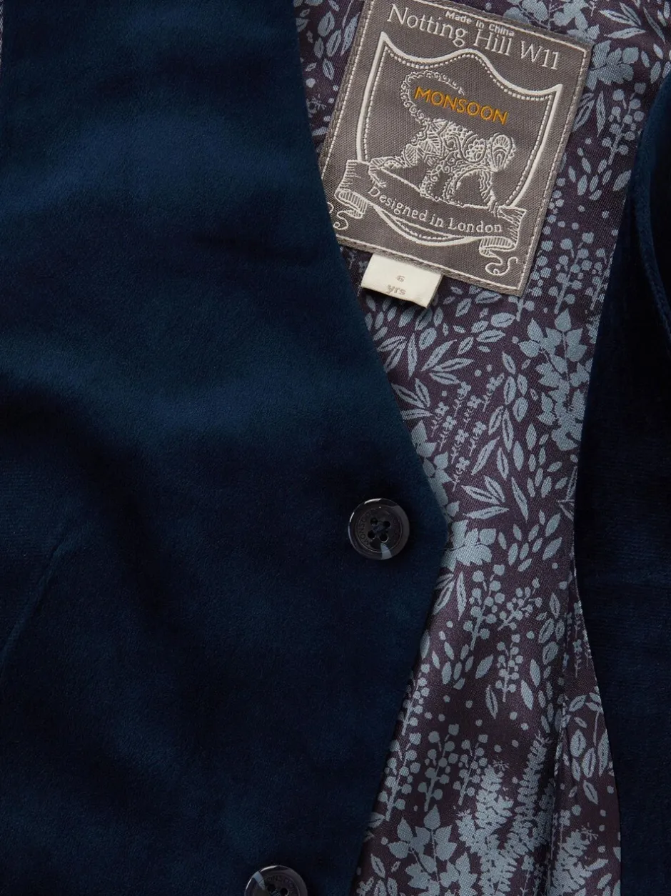 Kostuums En Herenvesten|Monsoon Velvet Waistcoat