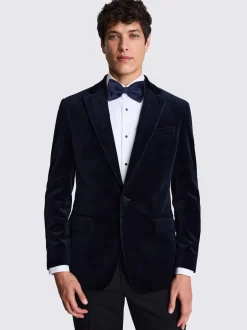 Smokings En Feestkleding*MOSS - Fluwelen maatgesneden jasje