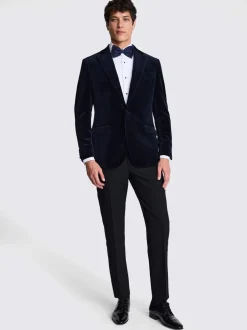 Smokings En Feestkleding*MOSS - Fluwelen maatgesneden jasje