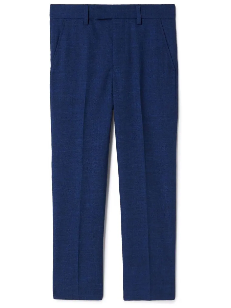 Kostuums En Herenvesten*MOSS - Slubkatoenen broek