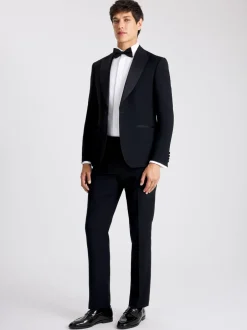 Smokings En Feestkleding|MOSS Fit Peak Revers Smoking Jack