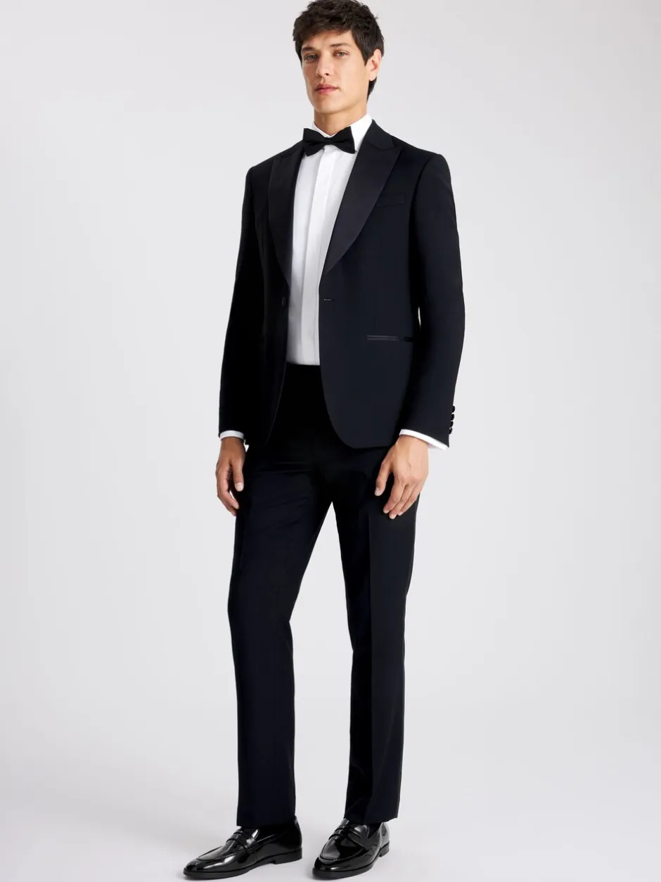 Smokings En Feestkleding|MOSS Fit Peak Revers Smoking Jack