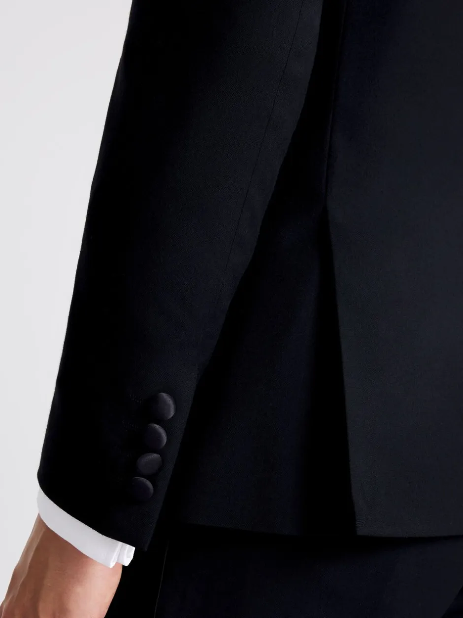 Smokings En Feestkleding|MOSS Fit Peak Revers Smoking Jack