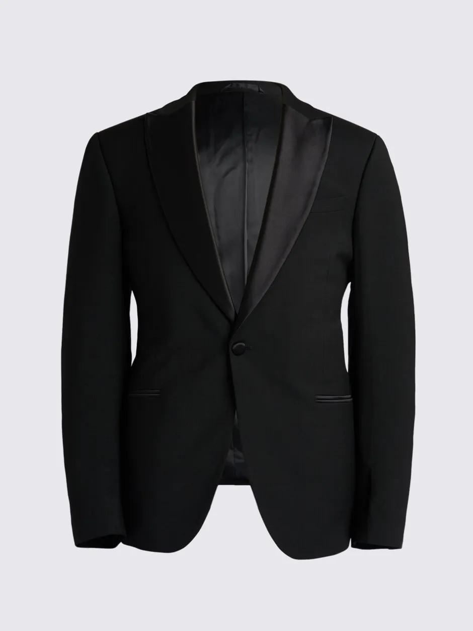 Smokings En Feestkleding|MOSS Fit Peak Revers Smoking Jack
