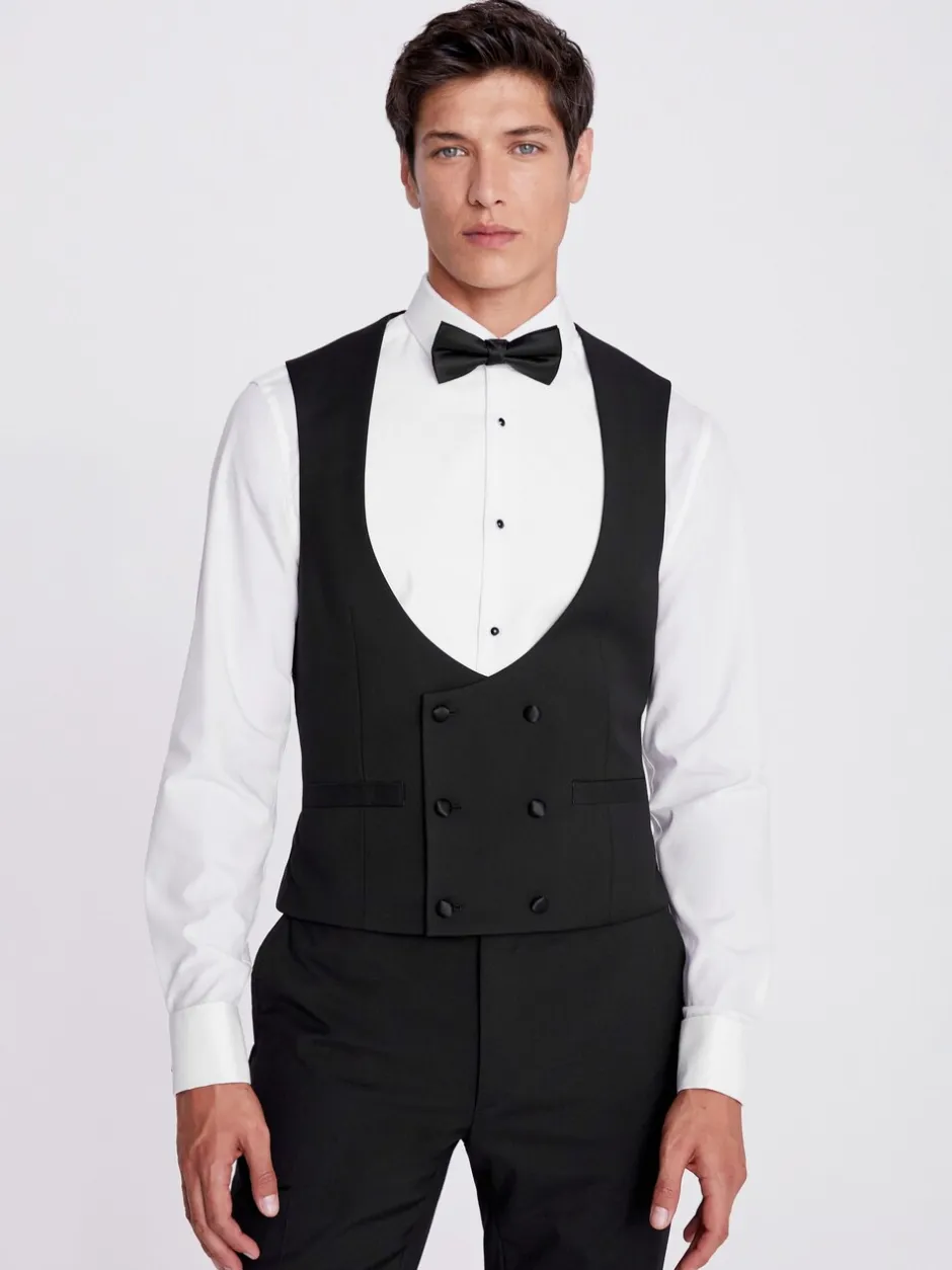 Vesten|MOSS Slim Tuxedo Suit Waistcoat