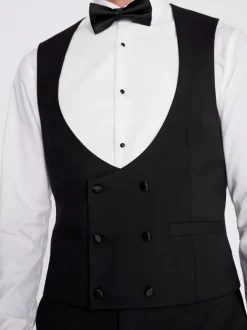 Vesten|MOSS Slim Tuxedo Suit Waistcoat