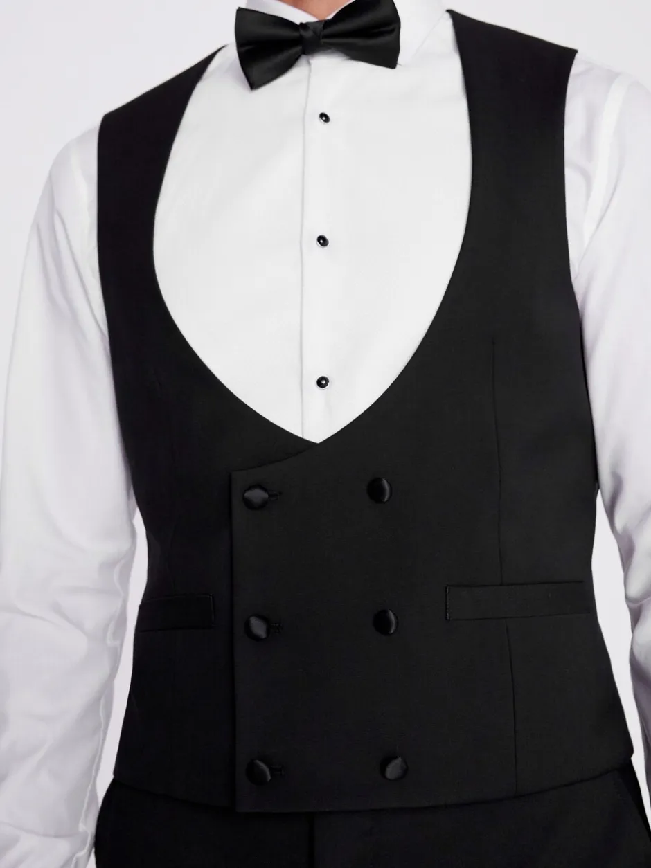 Vesten|MOSS Slim Tuxedo Suit Waistcoat