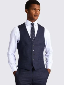 Vesten|MOSS Slim Twisted Suit Waistcoat