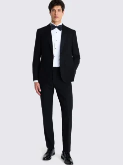 Smokings En Feestkleding*MOSS Slim Wool Notch Lapel Tuxedo Suit Jacket