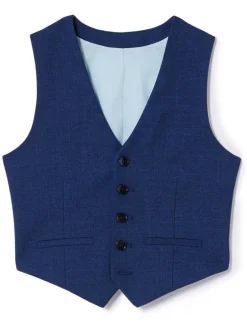Kostuums En Herenvesten*MOSS Slub Gilet