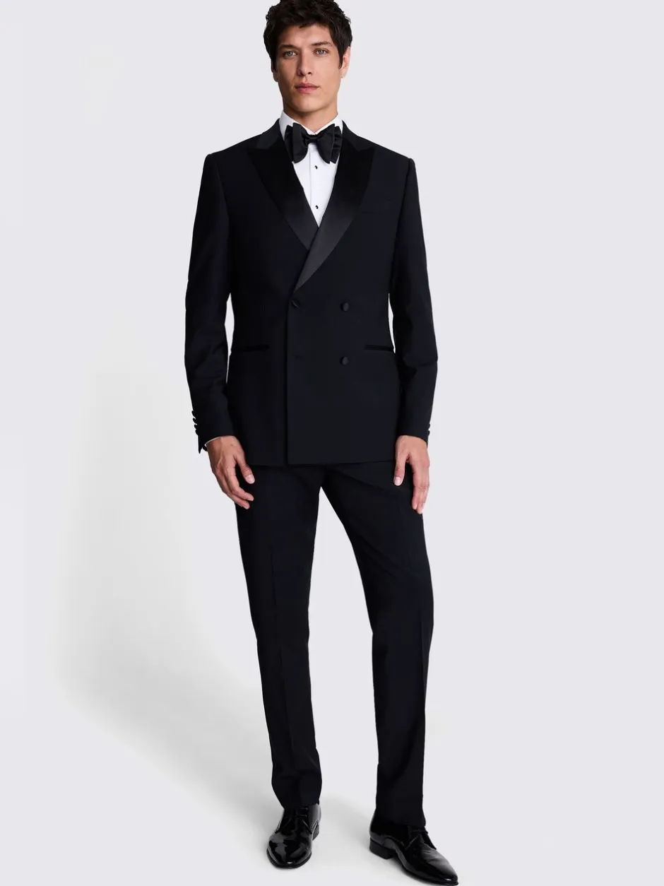 Smokings En Feestkleding|MOSS Tailored Fit Double Breasted Tuxedo Jacket
