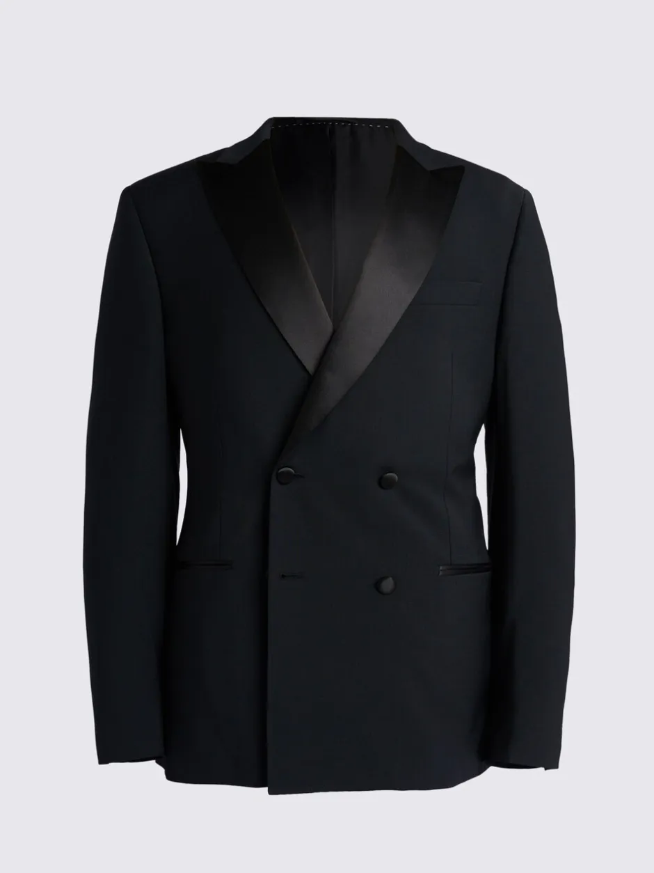 Smokings En Feestkleding|MOSS Tailored Fit Double Breasted Tuxedo Jacket