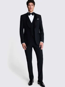 Smokings En Feestkleding|MOSS Tailored Fit smokingjas met sjaalkraag
