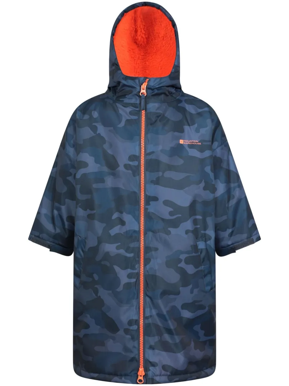 Kamerjassen|Mountain Warehouse Tidal bedrukte waterdichte omkleedjas voor kinderen
